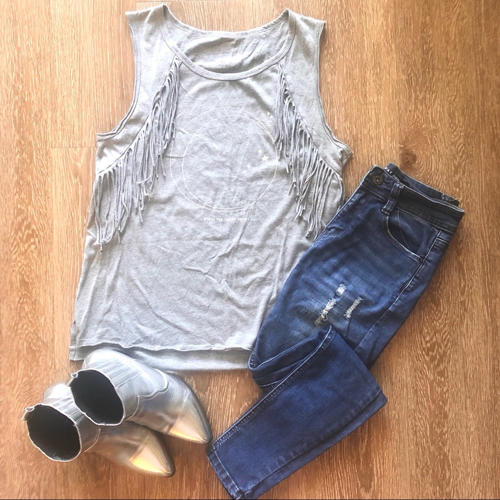 Fringe Graphic Tee